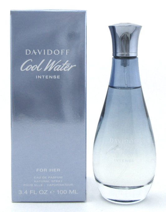 Davidoff Cool Water Intense 3.4 oz. Eau de Parfum Spray for Her. New Sealed Box