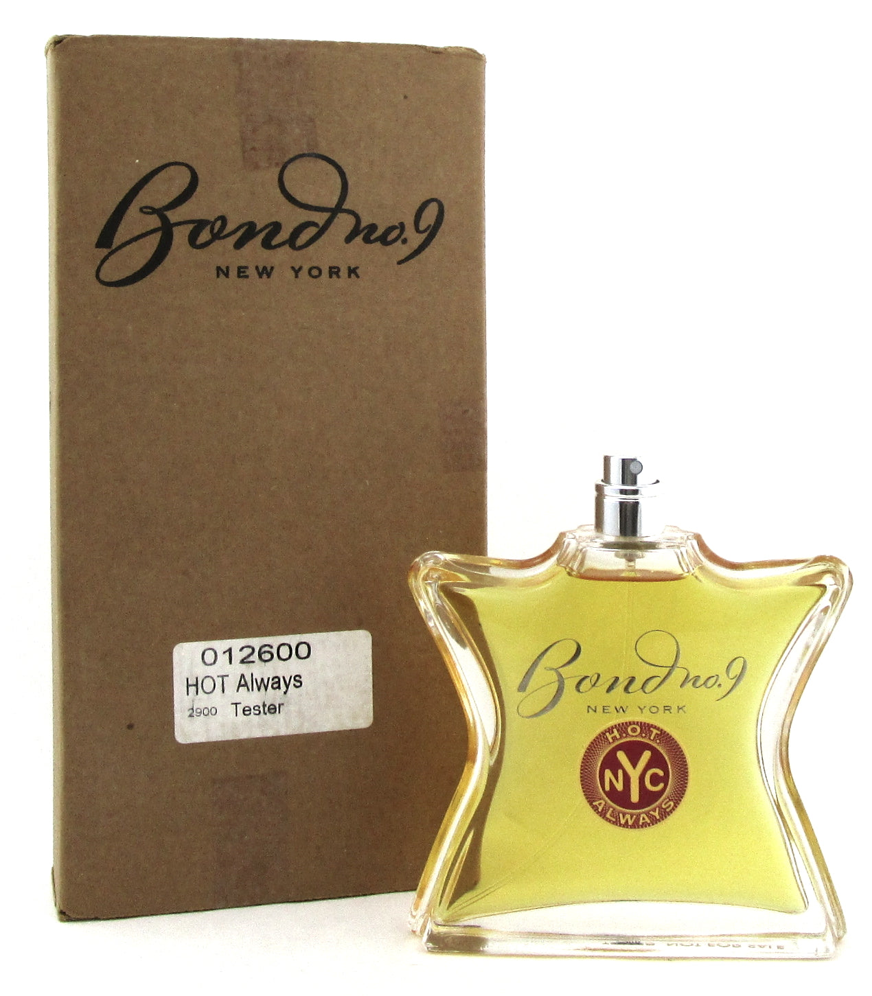 Bond No 9 H.O.T. ALWAYS 3.3 oz./ 100 ml. EDP Spray. New Tester NO Cap Never used