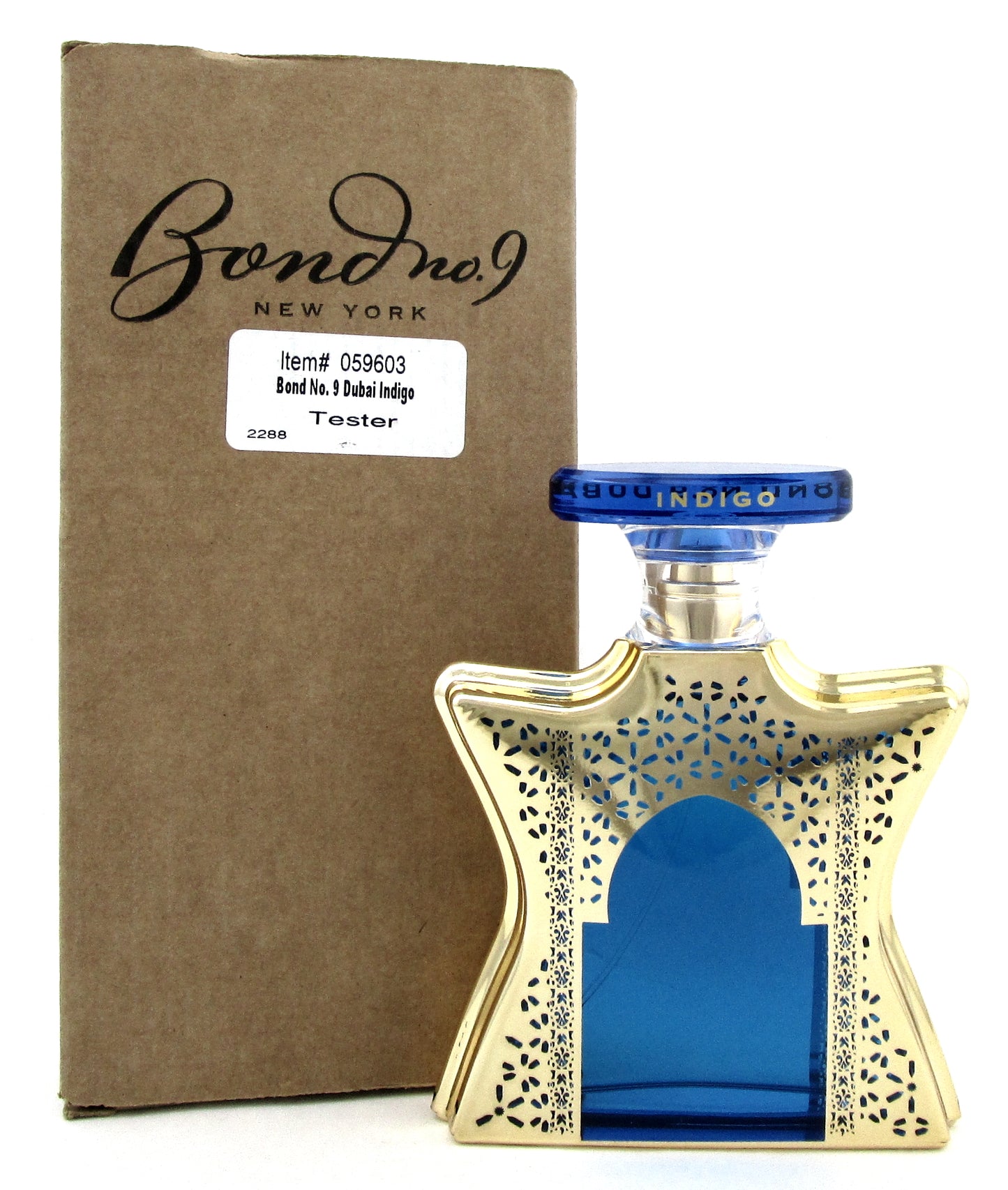 Bond No 9 Dubai INDIGO 3.3 oz./ 100 ml. Eau de Parfum Spray Unisex. New Tester with Cap