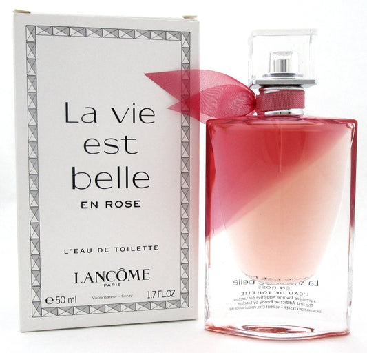 La Vie Est Belle En Rose by Lancome 1.7 oz. L'Eau de Toilette Spray for Women. New Tester