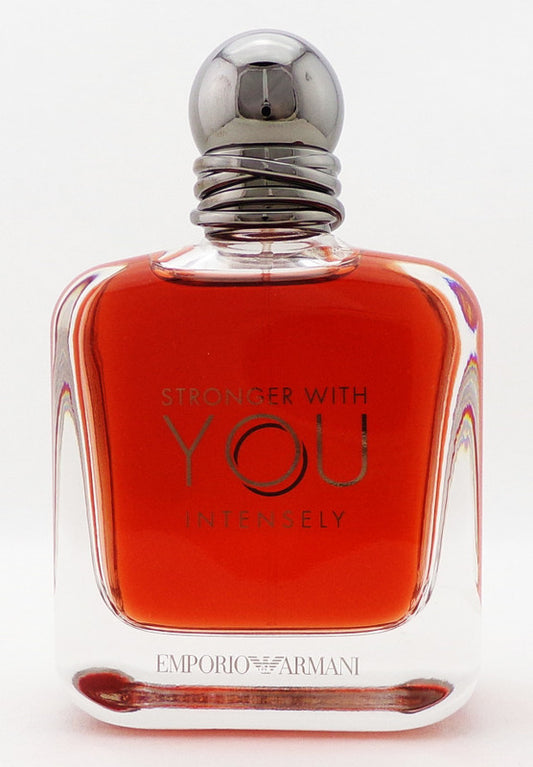 Stronger With You INTENSELY by Emporio Armani 3.3 oz. EDP Pour Homme Spray for Men. New Tester w/Cap