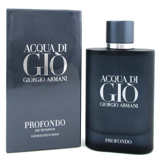 Acqua Di Gio PROFONDO by Giorgio Armani EDP Spray for Men 125 ml./ 4.2 oz. New