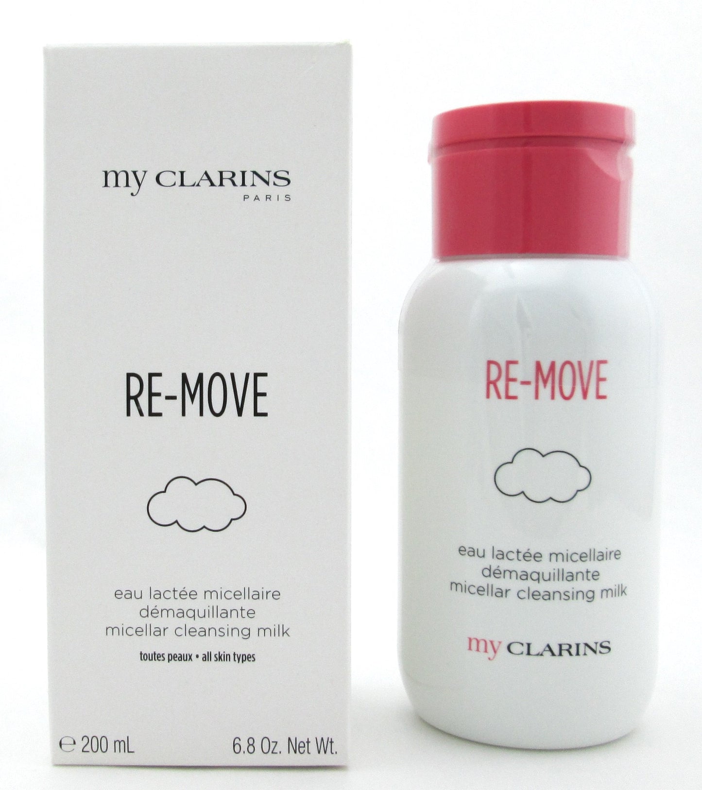 Clarins My Clarins Re-Move Micellar Cleansing Milk 6.8 oz./ 200 ml. New Tester