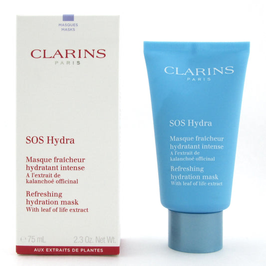 Clarins SOS Hydra Refreshing hydration Mask 75 ml./ 2.3 oz. New