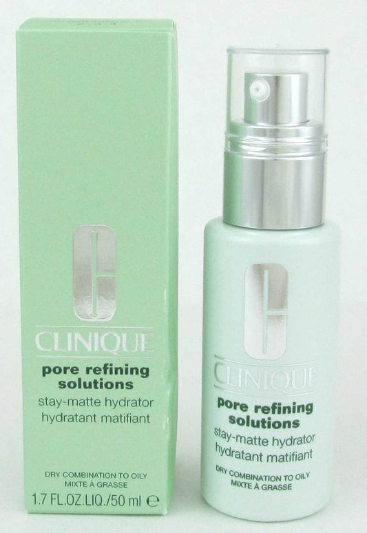 Clinique Pore Refining Solutions Stay-Matte Hydrator 1.7 oz Damaged box