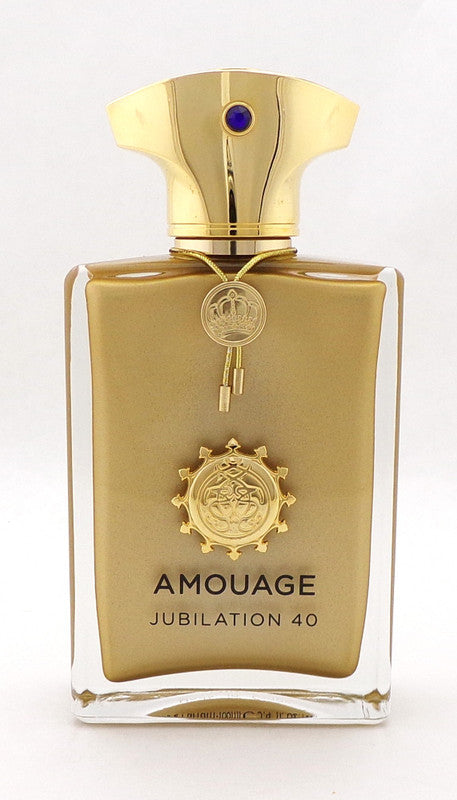 JUBILATION 40 by Amouage 3.4 oz. Extrait de Parfum Spray for Men NO BOX Lower Fragrance Level 98% FULL