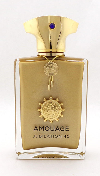 JUBILATION 40 by Amouage 3.4 oz. Extrait de Parfum Spray for Men NO BOX Lower Fragrance Level 98% FULL