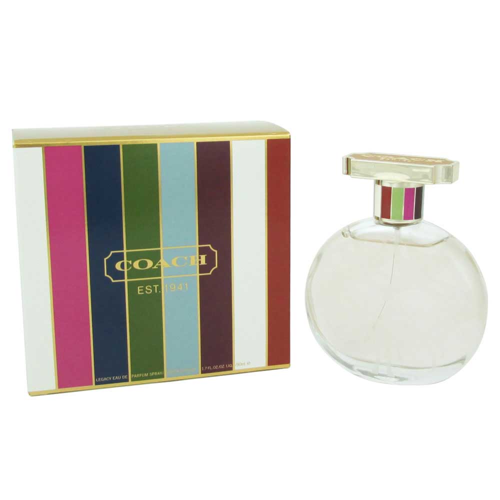 Coach Legacy Eau De Parfum EDP Spray 1.7 oz NEW IN BOX No Cellophane