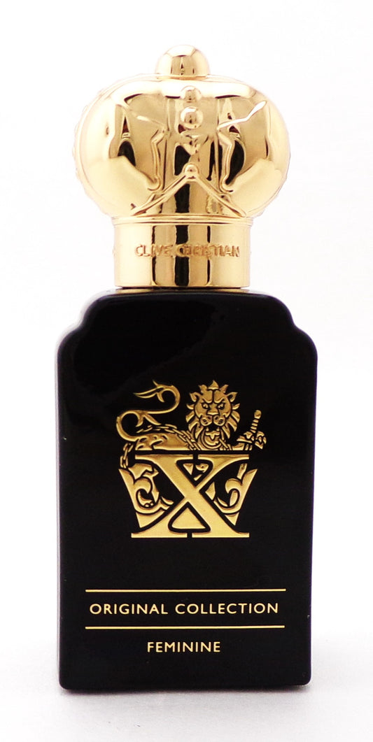 X Feminine Original Collection by Clive Christian 0.34 oz. Parfum Spray for Womem New NO BOX