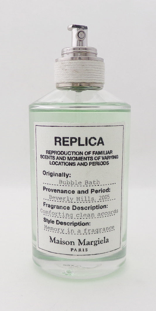 Replica BUBBLE BATCH by Maison Margiela 3.4 oz. Eau de Toilette Refillable Spray Unisex  NO BOX Lower Fragrance Level Damaged Sprayer