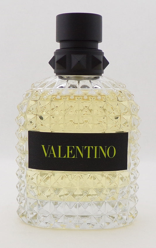 Valentino Uomo Born in Roma YELLOW DREAM 3.4 oz. Eau de Parfum Spray NO BOX Lower Fragrance Level 99% FULL