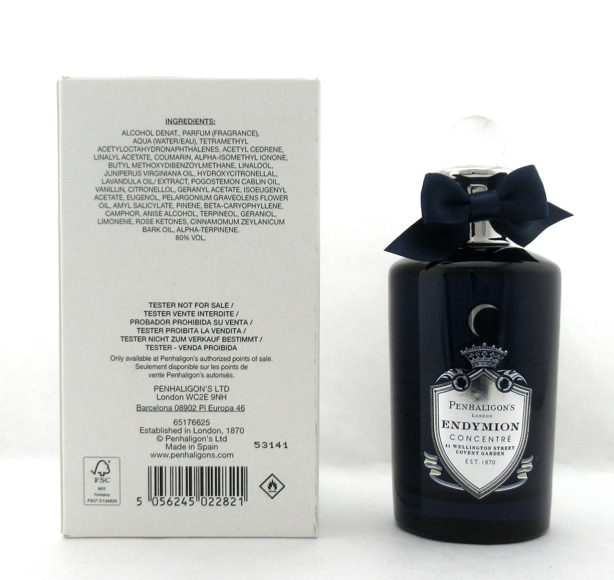 Penhaligon's ENDYMION Concentre Eau De Parfum Spray 100 ml./ 3.4 oz. New Tester w/Cap