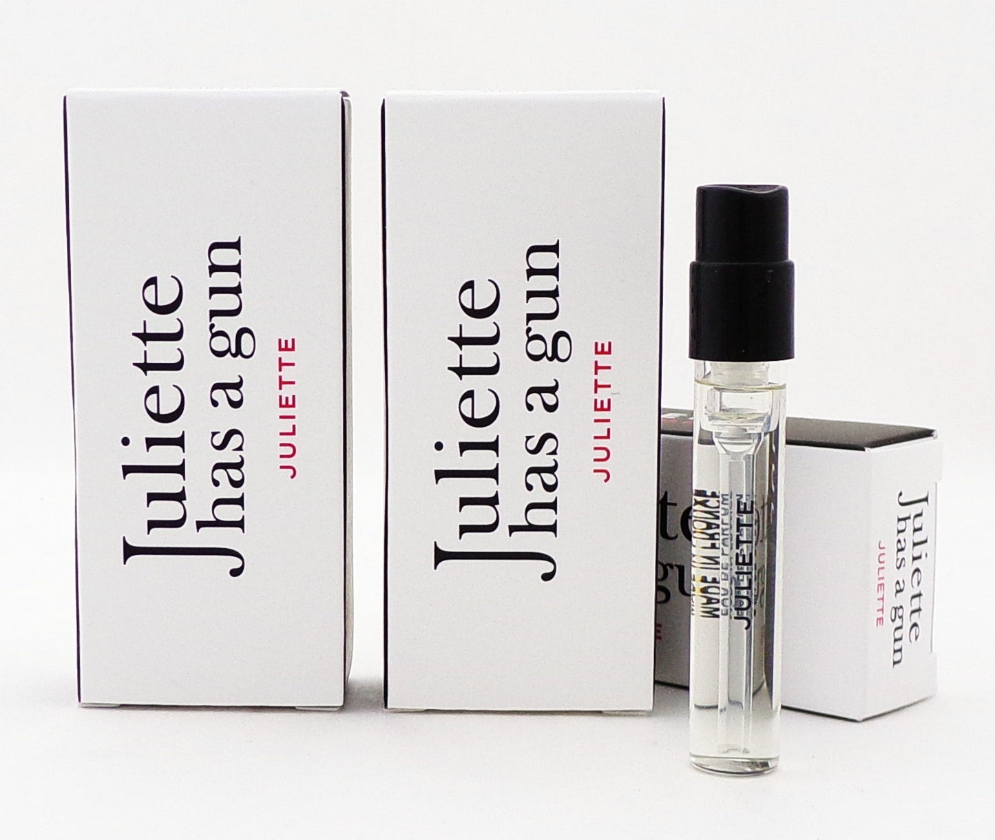 JULIETTE by Juliette Has a Gun 0.057 oz. Eau de Parfum Sample Spray for Women LOT of 3 VIALS New