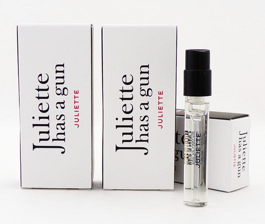 JULIETTE by Juliette Has a Gun 0.057 oz. Eau de Parfum Sample Spray for Women LOT of 3 VIALS New