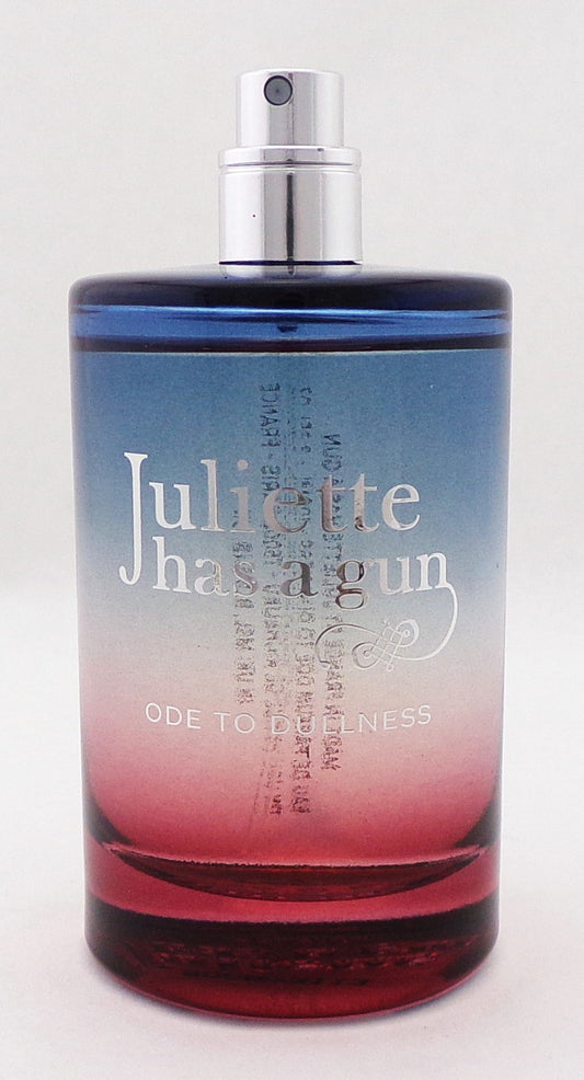 Juliette Has a Gun ODE TO DULLNESS 3.3 oz. Eau de Parfum Spray for Women. No BOX No Cap Lower Fragrance Level