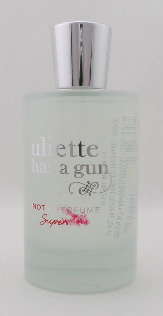 Juliette Has a Gun NOT A PERFUME Superdose  3.3 oz. Eau de Parfum Spray for Women. NO BOX (Smudged or misprinted logo)