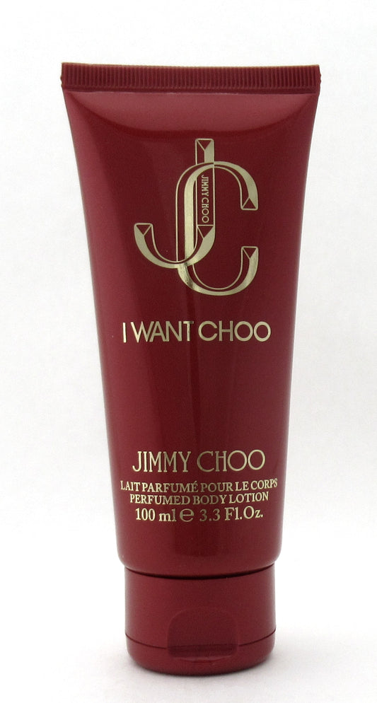 I WANT CHOO by Jimmy Choo for Women Perfumed BODY LOTION 100 ml./ 3.3 oz. NO BOX Not Sealed