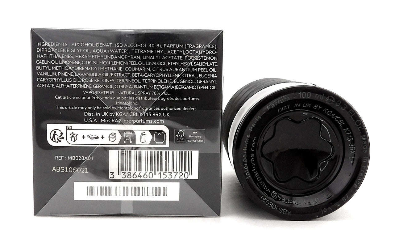 Montblanc Explorer EXTREME 3.3 oz./ 100 ml. Parfum  Spray for Men. New in Box