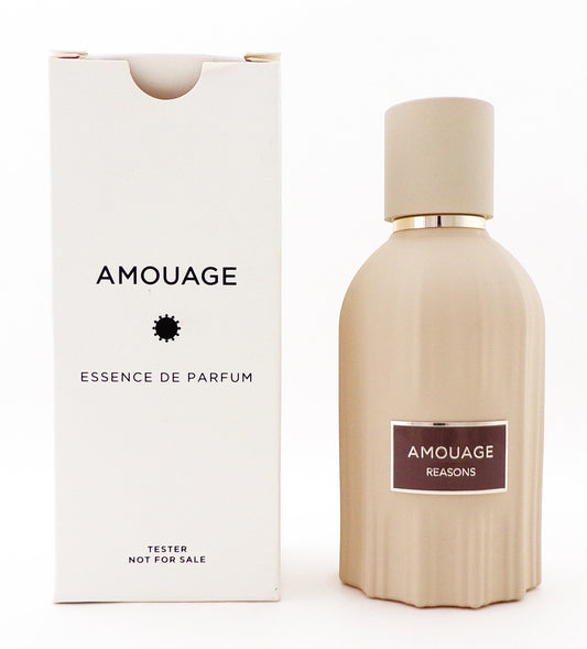 Amouage REASONS 3.4 oz. Essence de Parfum Spray Unisex. Brand New TESTER w/Cap