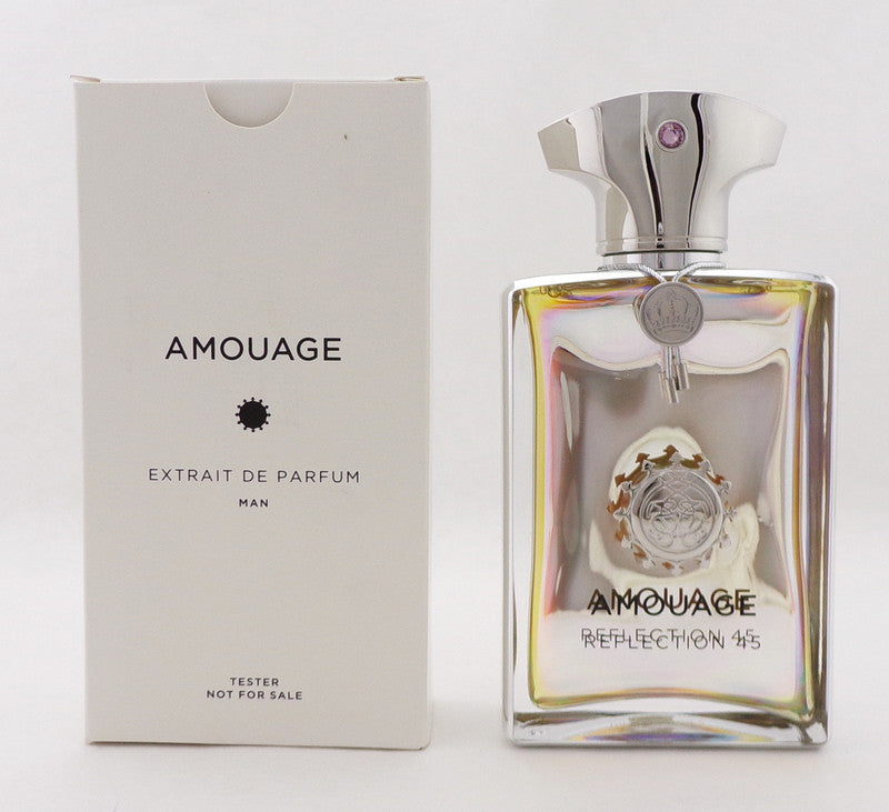 Amouage REFLECTION 45 by Amouage 3.4 oz. Extrait de Parfum Spray for Men. Brand New TESTER w/Cap