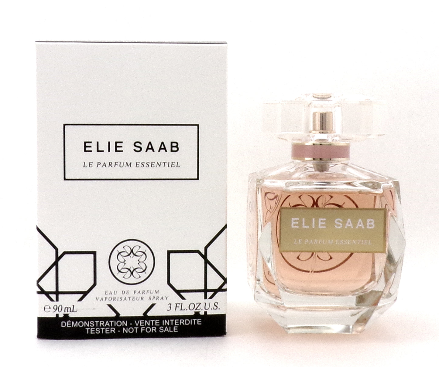Elie Saab Le Parfum Essentiel 3.0 oz Eau de Parfum Spray for Women New Tester w/Cap
