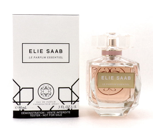 Elie Saab Le Parfum Essentiel 3.0 oz Eau de Parfum Spray for Women New Tester w/Cap