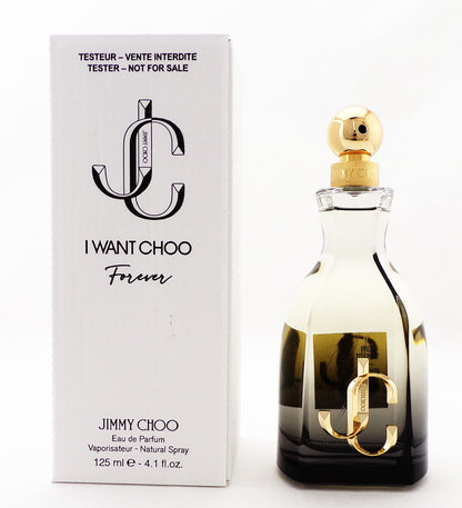 Jimmy Choo I WANT CHOO FOREVER 4.1 oz. Eau de Parfum Spray for Women. Brand New TESTER