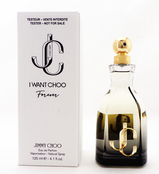 Jimmy Choo I WANT CHOO FOREVER 4.1 oz. Eau de Parfum Spray for Women. Brand New TESTER