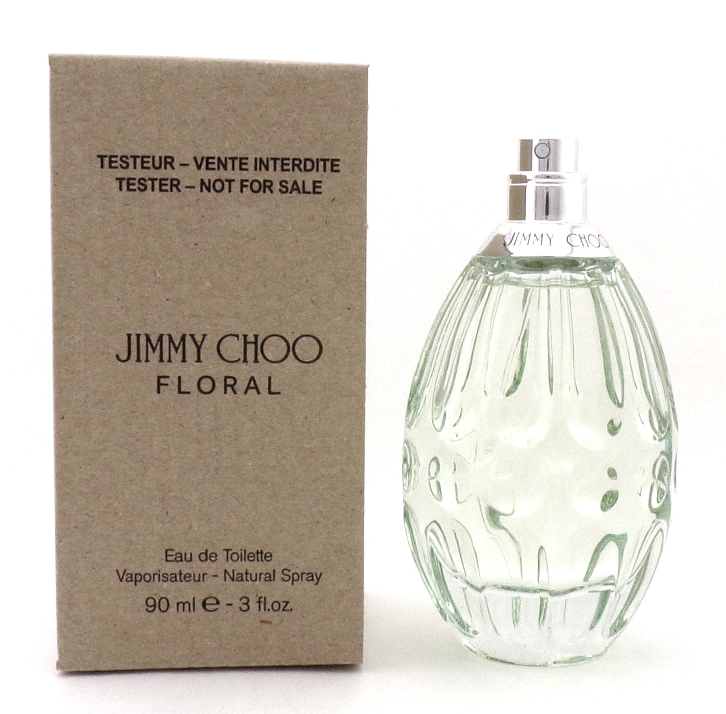 Jimmy Choo FLORAL 3.0 oz Eau de Toilette Spray for Women. New Tester  NO Cap