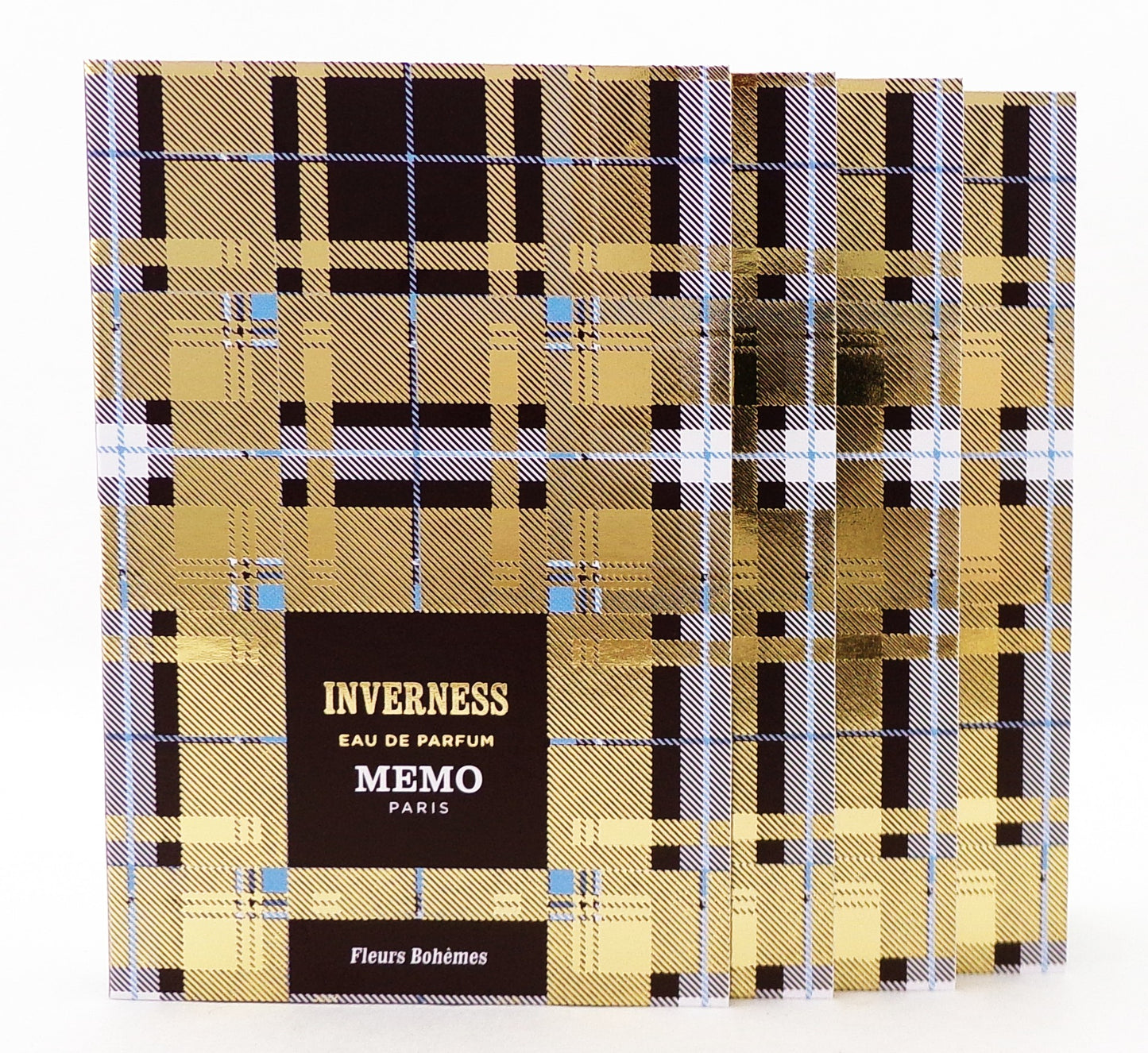 INVERNESS by Memo Paris 0.05 oz. Eau de Parfum Sample Spray Unisex LOT OF 4 VIALS Brand New