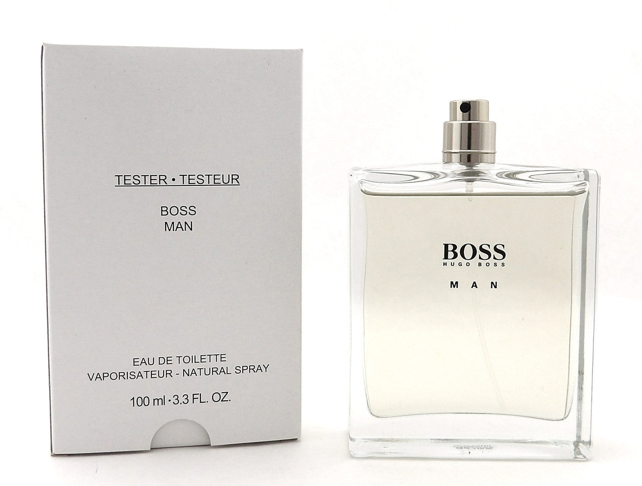 Boss MAN by Hugo Boss 3.3 oz./ 100 ml. EDT Spray for Men. New Tester