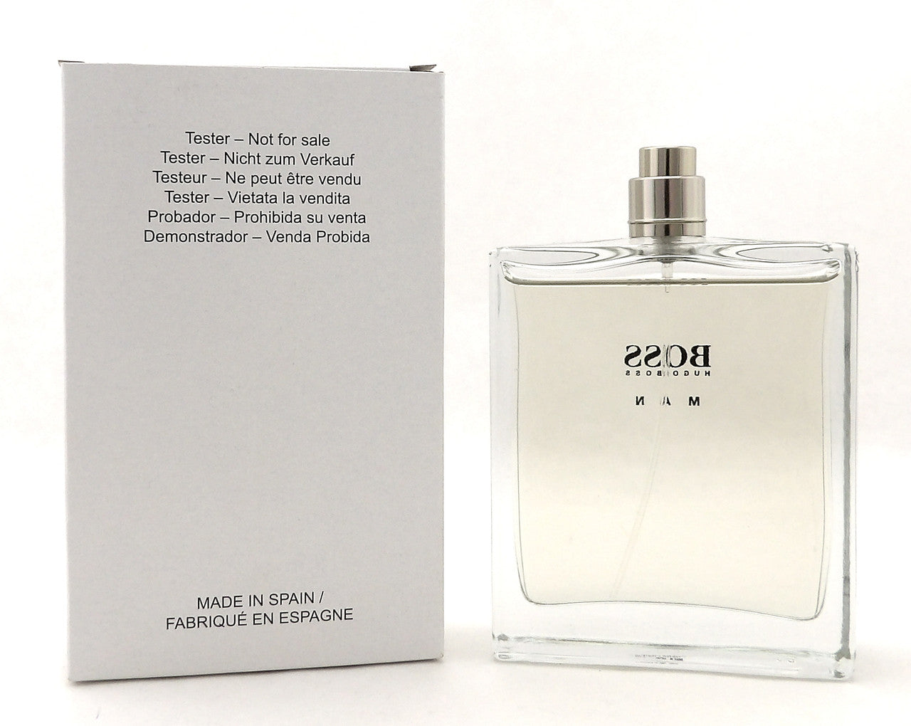 Boss MAN by Hugo Boss 3.3 oz./ 100 ml. EDT Spray for Men. New Tester