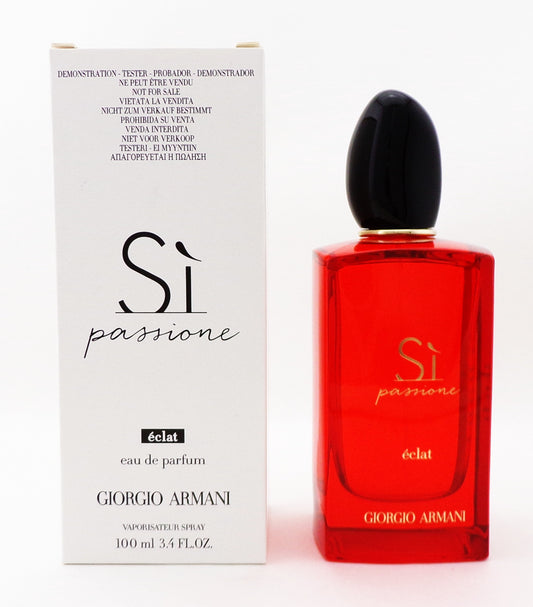 Armani SI Passione ECLAT 3.4 oz. Eau de Parfum Spray for Women. Brand New TESTER w/Cap