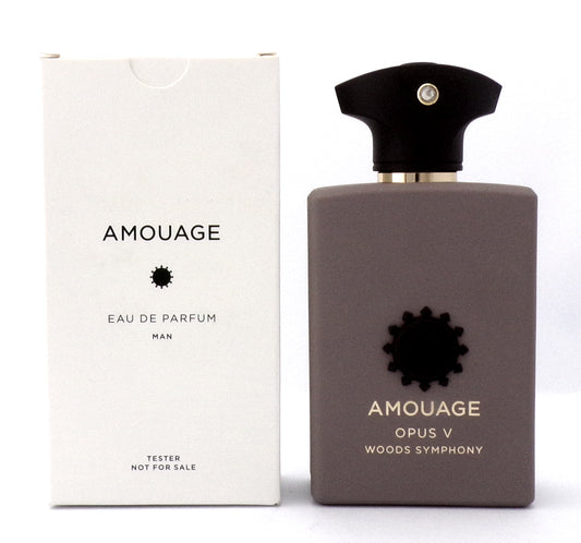 Amouage OPUS V WOODS SYMPHONY 3.4 oz EDP Spray for Men. New TESTER w/Cap
