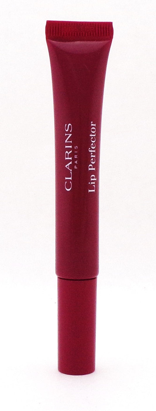 Clarins Natural Lip Perfector 08 Plum Shimmer Full Size 12 ml./ 0.34 oz. New Tester