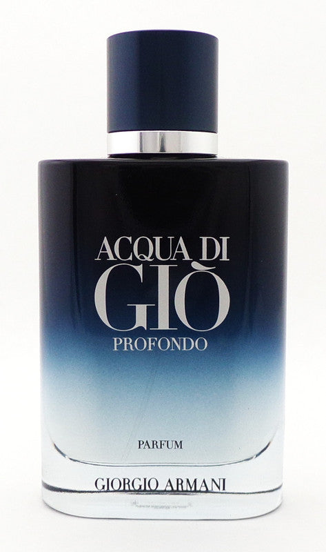 Acqua di Gio PROFONDO by Giorgio Armani 3.3 oz. Parfum Spray for Men. New TESTER w/ Cap