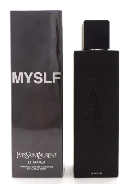 Yves Saint Laurent MYSLF 3.3 oz. /100 ml. LE PARFUM Refillable Spray for Men New Sealed Box