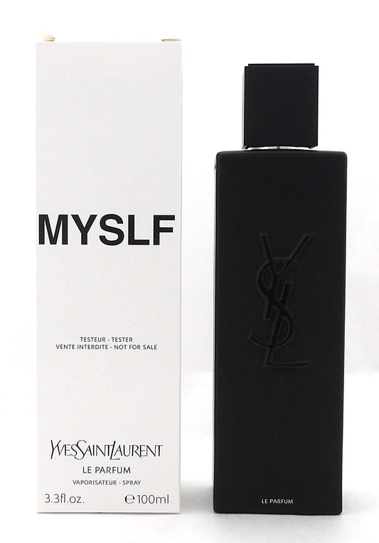 Yves Saint Laurent MYSLF 3.3 oz./100 ml. Le Parfum Spray for Men. New Tester w/Cap