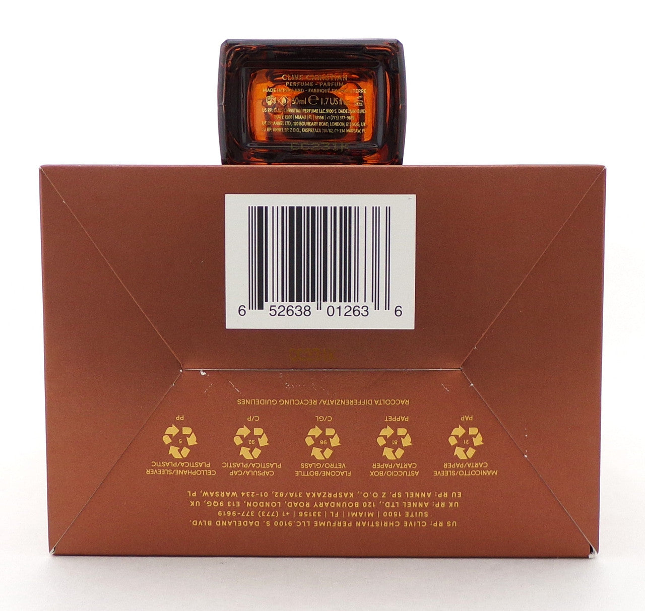 Clive Christian Private Collection E CASHMERE MUSK 1.7 oz. Parfum Spray. New Box
