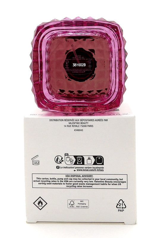 Valentino Donna Born in Roma EXTRADOSE 3.4 oz. PARFUM Spray for Women. New Tester w/Cap