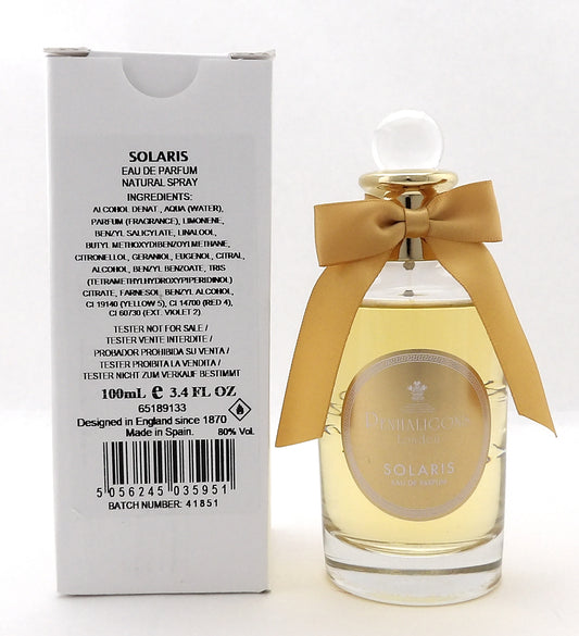 SOLARIS by Penhaligon's 3.4 oz. Eau de Parfum Spray Unisex. New Tester w/Cap