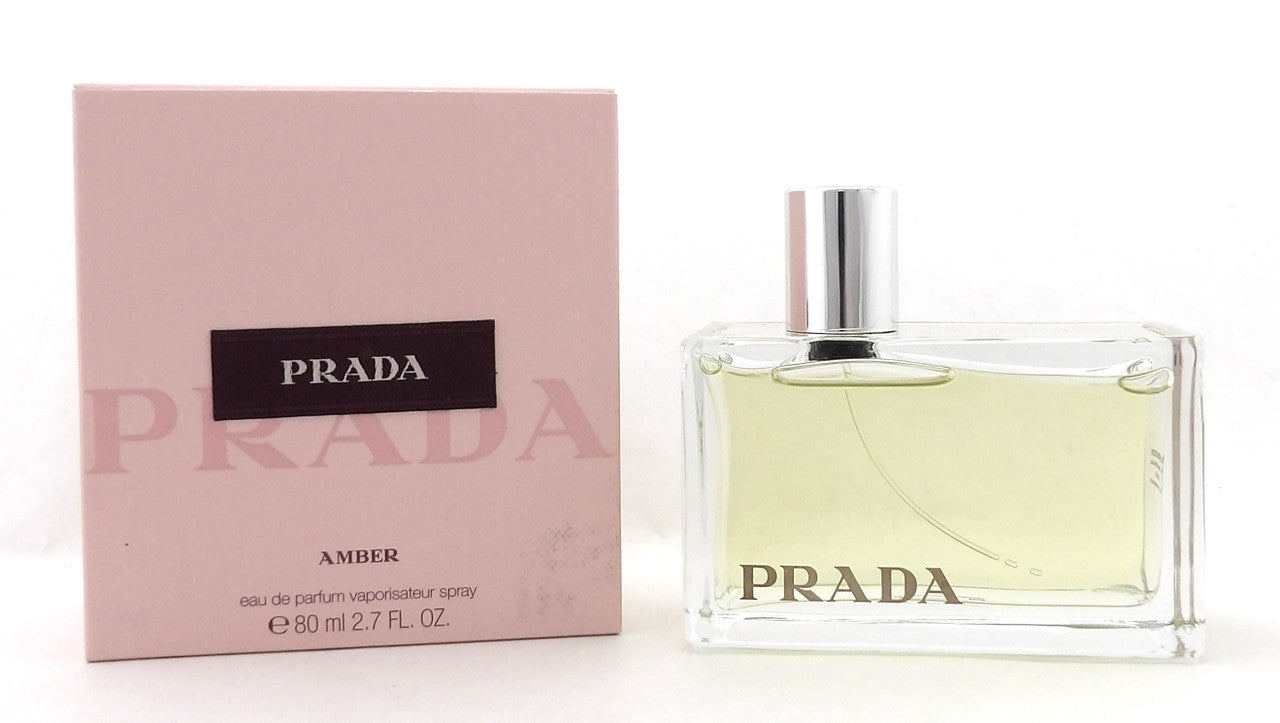 Prada Amber Perfume by Prada 2.7 oz Eau de Parfum Spray for Women No Cellophane