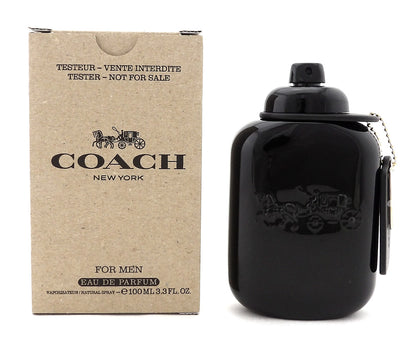 Coach FOR MEN by Coach 3.3 oz. Eau de Parfum Spray for Men. Brand New TESTER