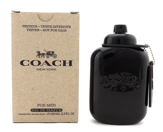Coach FOR MEN by Coach 3.3 oz. Eau de Parfum Spray for Men. Brand New TESTER