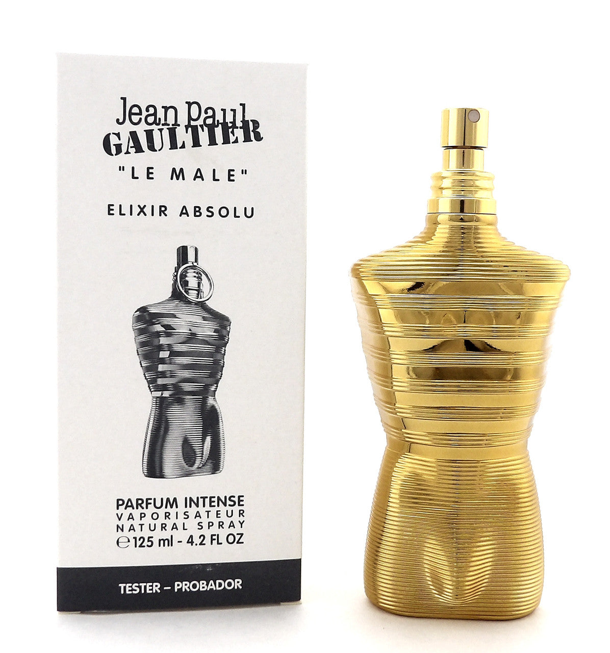 Jean Paul Gaultier Le Male ELIXIR ABSOLU 4.2 oz. PARFUM Intense Spray. New TESTER