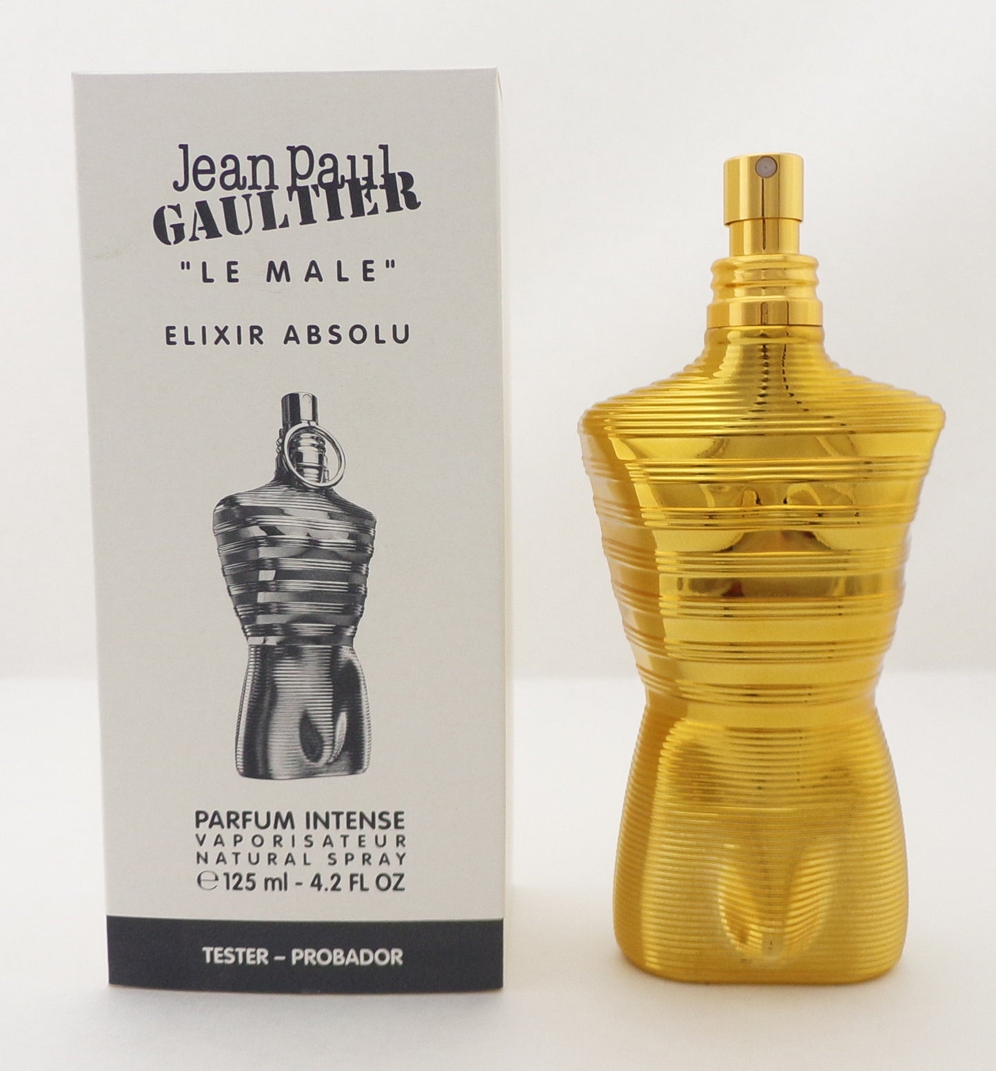 Jean Paul Gaultier Le Male ELIXIR ABSOLU 4.2 oz. PARFUM Intense Spray. New TESTER