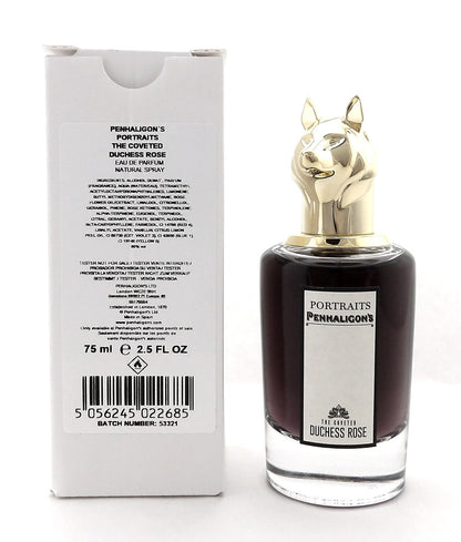THE COVETED DUCHESS ROSE by Penhaligon's 2.5 oz EDP Spray Unisex. New Tester w/Cap