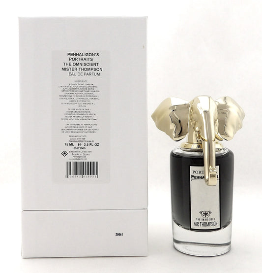 Penhaligon's The Omniscient Mister Thompson 2.5 oz EDP Spray Men. New Tester w/Cap