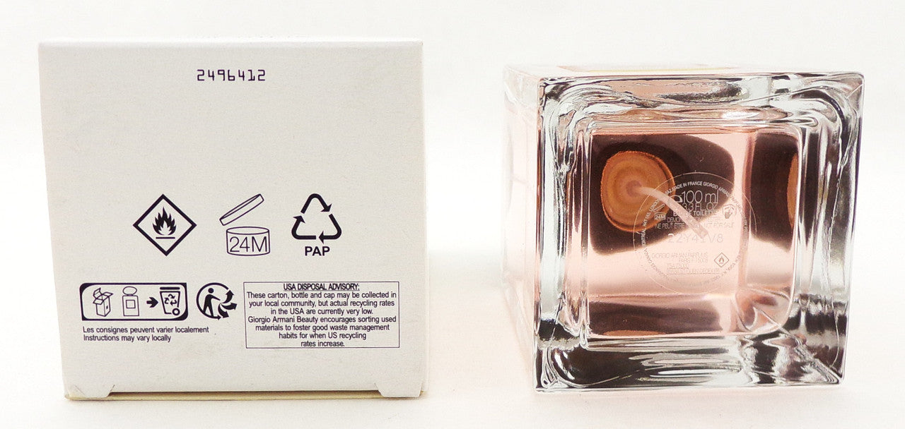 Armani Prive PIVOINE SUZHOU 3.4 oz. Eau de Toilette Spray Unisex. Brand New Tester w/Cap