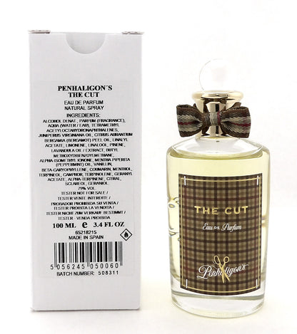 Penhaligon's The Cut 3.4 oz./ 100 ml. Eau de Parfum Spray for Men New Tester w/Cap